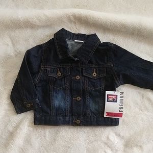NWT Wrangler Denim Baby Jacket Coat Jean Top Kids